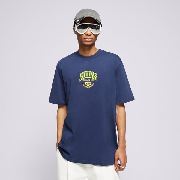 Vīriešu t krekli ADIDAS T-SHIRT VRCT SS TEE is0184 krāsa tumši zila