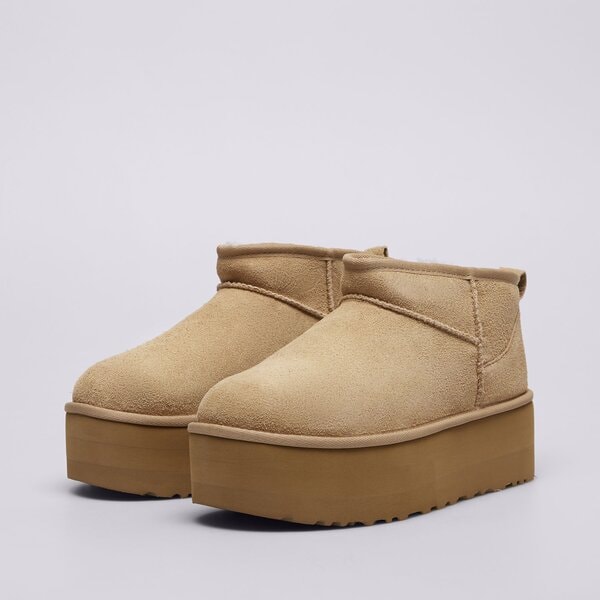 Casual sievietēm UGG CLASSIC ULTRA MINI PLATFORM 1135092-san krāsa bēša