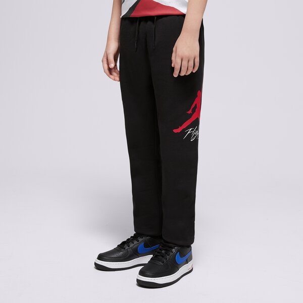 Bērnu bikses JORDAN BIKSES JDN JUMPMAN BASELINE PANT BOY 95d289-023 krāsa melna