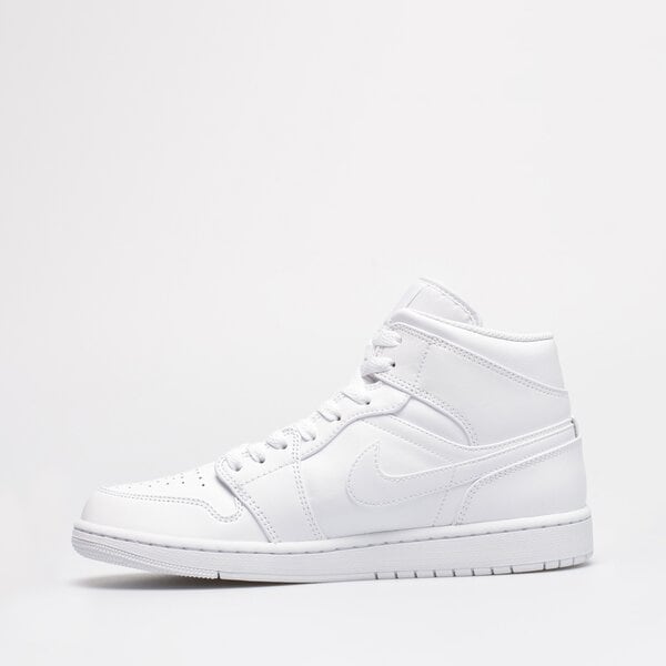 Sporta apavi vīriešiem AIR JORDAN 1 MID  554724-136 krāsa balta