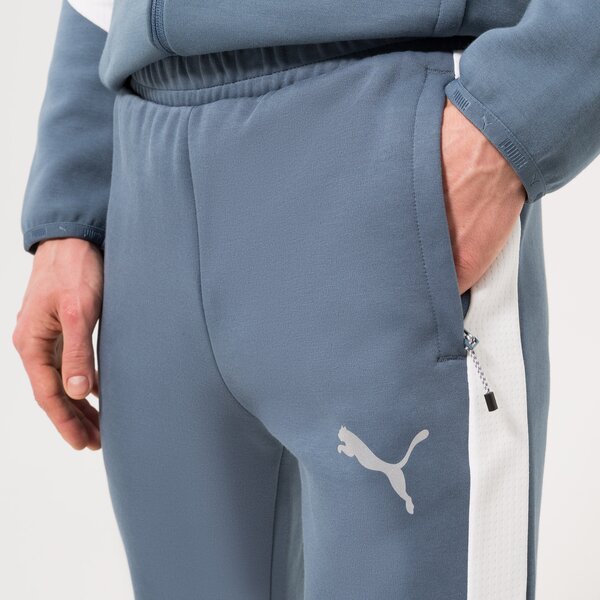 Vīriešu bikses PUMA BIKSES PUMA EVOSTRIPE PANTS 849917-18 krāsa zila