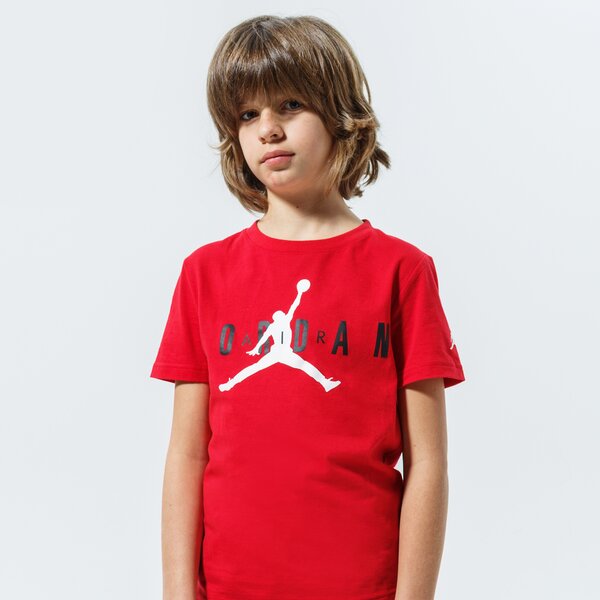 T krekli bērniem JORDAN T-SHIRT JDB BRAND TEE 5 BOY 955175-r78 krāsa bordo