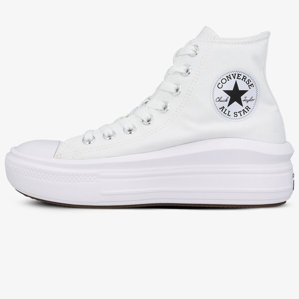 Sporta apavi sievietēm CONVERSE CHUCK TAYLOR ALL STAR MOVE 568498c krāsa balta