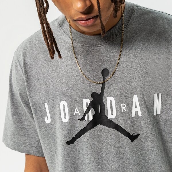 Vīriešu t krekli JORDAN T-SHIRT AIR T-SHIRT ck4212-092 krāsa pelēka
