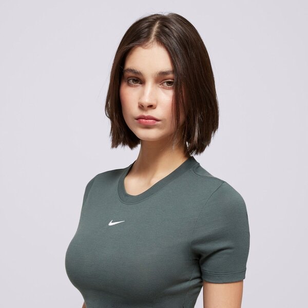 Krekli sievietēm NIKE TOP W NSW ESSNTL SLM CRP fb2873-338 krāsa zaļa