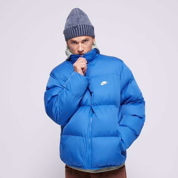 Ziemas jaka vīriešiem NIKE JAKA ZIEMAS M NK CLUB PUFFER JKT fb7368-480 krāsa zila