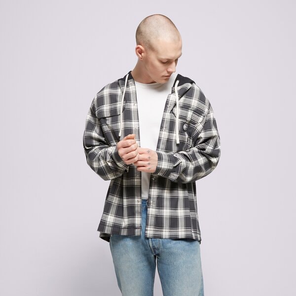 Vīriešu džemperis NIKE  DŽEMPERIS AR KAPUCI  FLANNEL NBA dx0728-010 krāsa pelēka