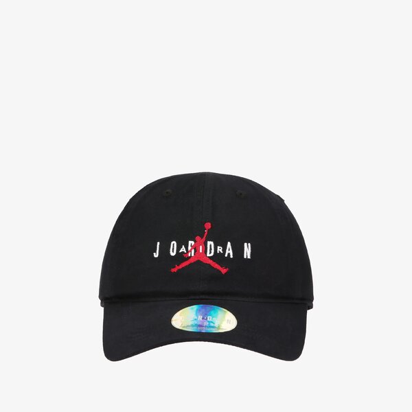 Sieviešu cepure ar nagu JORDAN CEPURE HBR STRAPBACK 9a0569-023 krāsa melna