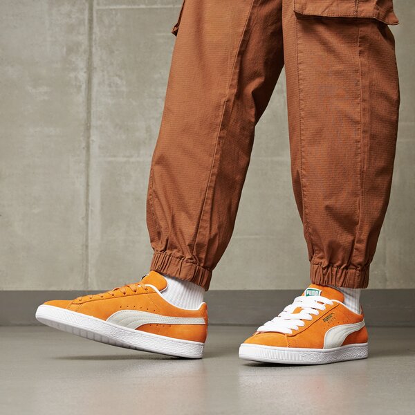 Sporta apavi vīriešiem PUMA SUEDE CLASSIC XXI 37491578 krāsa oranža