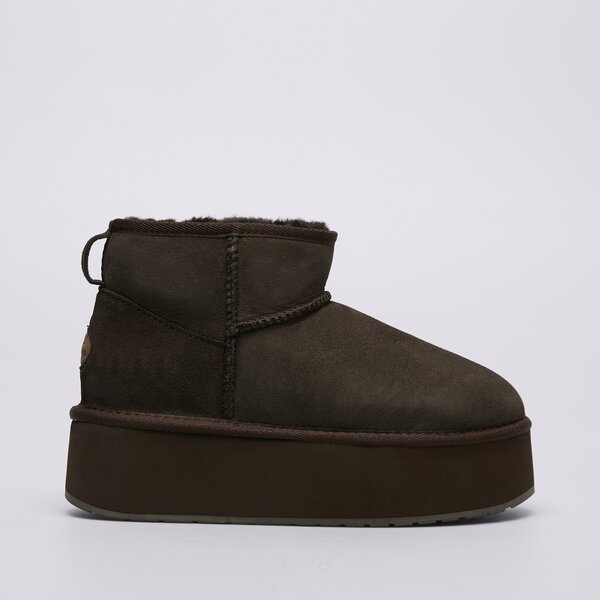 Casual sievietēm EMU AUSTRALIA STINGER MICRO FLATFORM w13082chocolate krāsa brūna