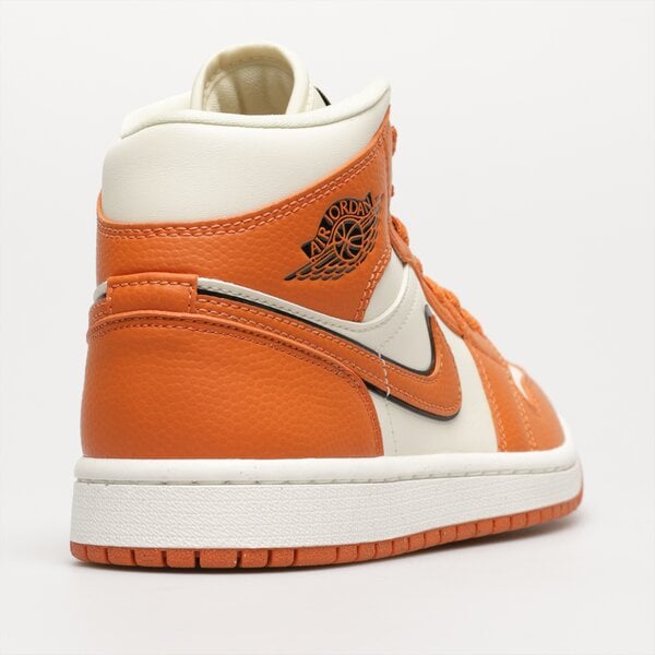 Sporta apavi sievietēm AIR JORDAN 1 MID SE dv1302-100 krāsa oranža