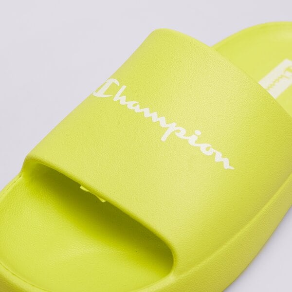 Sieviešu CHAMPION SOFT SLIPPER s11689yl025 krāsa limonkowy