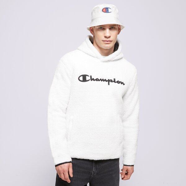 Vīriešu džemperis CHAMPION  DŽEMPERIS AR KAPUCI  HOODED TOP 214973ww033 krāsa balta