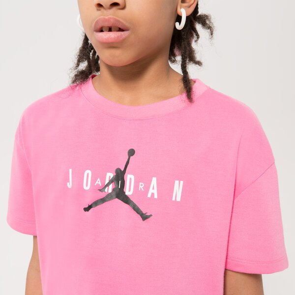 T krekli bērniem JORDAN T-KREKLS MJ HBR SUSTAINABLE TEE GIRL 45b923-aa7 krāsa rozā