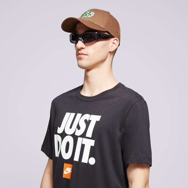 Vīriešu t krekli NIKE T-SHIRT M NSW TEE FRAN JDI VERBIAGE dz2989-010 krāsa melna