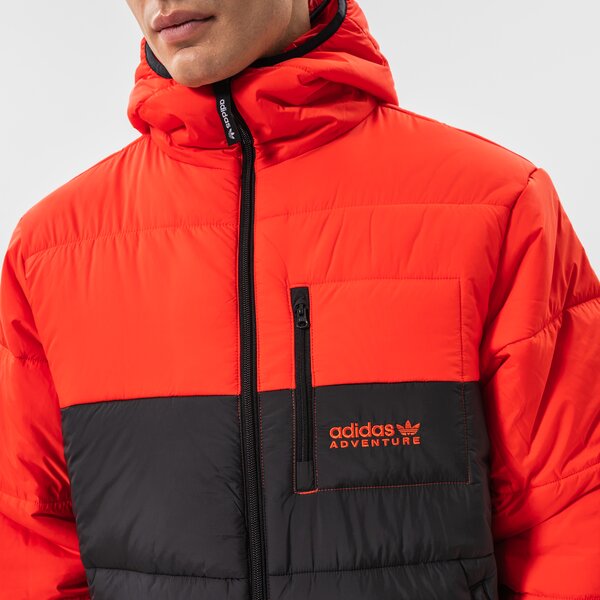 Ziemas jaka vīriešiem ADIDAS JAKA PUFFER JKT h13572 krāsa sarkana