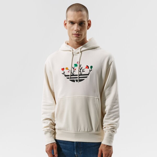 Vīriešu džemperis ADIDAS DŽEMPERIS FLORAL TREFOIL h32306 krāsa bēša
