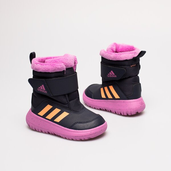 Ziemas zābaki bērniem ADIDAS WINTERPLAY I gz6799 krāsa melna