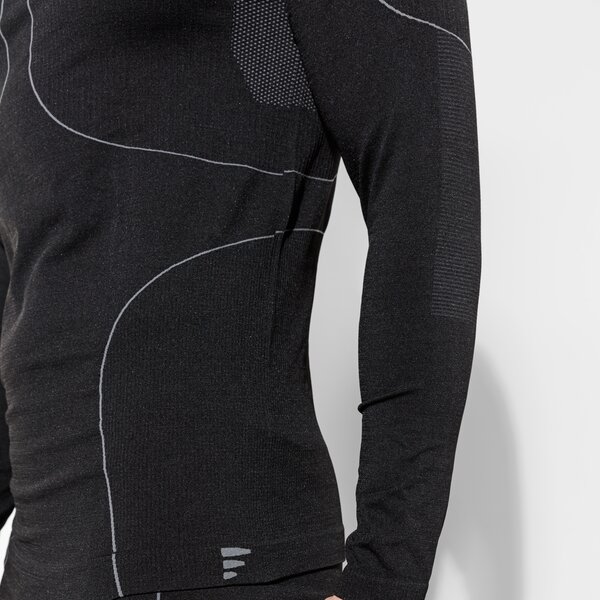 Vīriešu t krekli FEEWEAR T-SHIRT TERMICZNY LS COLDSNAP fw37bim03001 krāsa melna