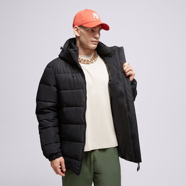 Ziemas jaka vīriešiem ELLESSE JAKA DŪNU GERANA PADDED JACKET BLK sht19084011 krāsa melna