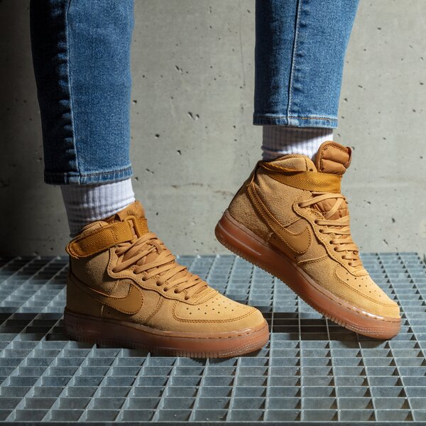 Sporta apavi bērniem NIKE AIR FORCE 1 HIGH LV8 3 ck0262-700 krāsa bēša