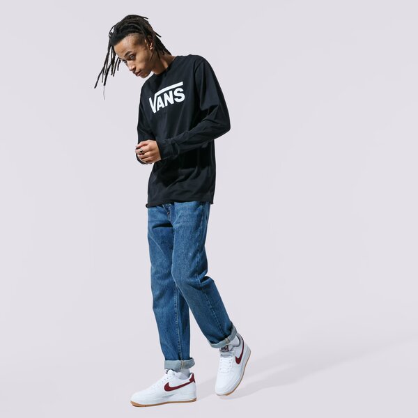 Vīriešu t krekli VANS T-SHIRT VANS CLASSIC LS vn000k6hy281 krāsa melna