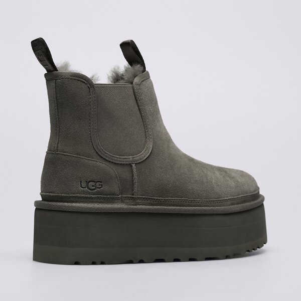 Casual sievietēm UGG NEUMEL PLATFORM CHELSEA 1134526-grey krāsa pelēka