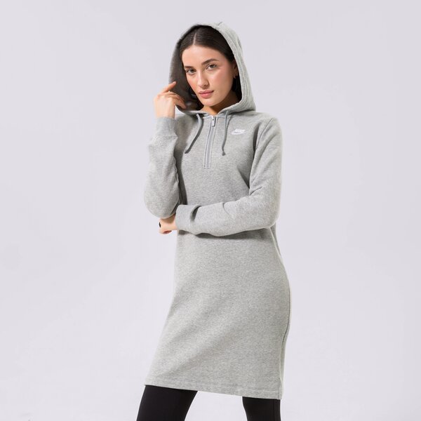Sieviešu NIKE KLEITA W NSW CLUB FLC SPORTA KOSTIMSS dq6765-063 krāsa pelēka