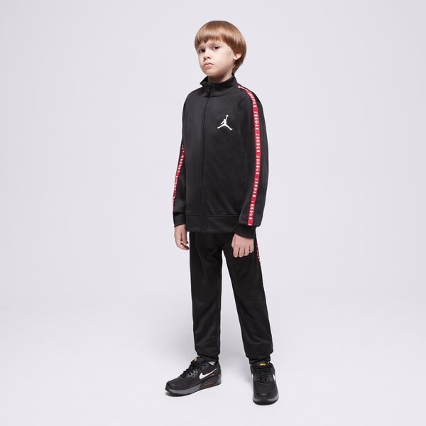 T krekli bērniem JORDAN SPORTA KOSTIMS JDN AIR JORDAN TRICOT SET BOY 95a449-023 krāsa melna