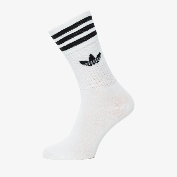 Sieviešu zeķes ADIDAS ZEĶES 3-PACK SOCKS HIGH CREW s21489 krāsa balta