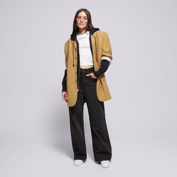 Sieviešu džemperis NIKE DŽEMPERIS AR RĀVĒJSLĒDZĒJU  W NSW   PHNX FLC FZ OS HOOD dq5758-010 krāsa melna