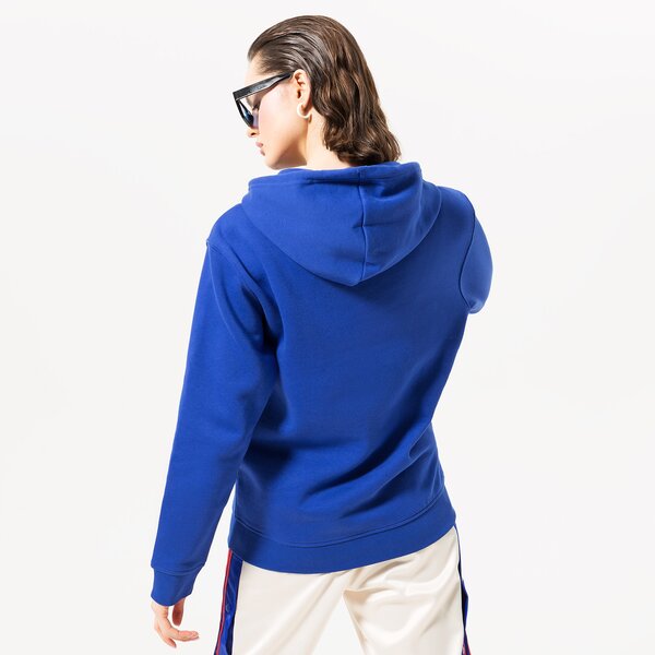 Sieviešu džemperis ADIDAS  DŽEMPERIS AR KAPUCI  HOODIE ia6417 krāsa zila