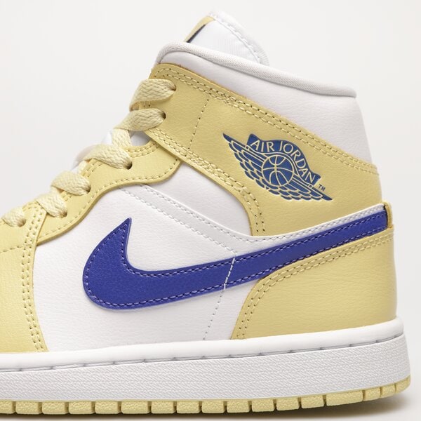 Sporta apavi sievietēm AIR JORDAN 1 MID  bq6472-701 krāsa dzeltena