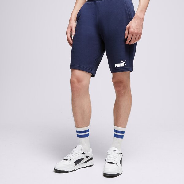 Vīriešu šorti PUMA ŠORTI ESS SHORTS 10" 58670906 krāsa tumši zila