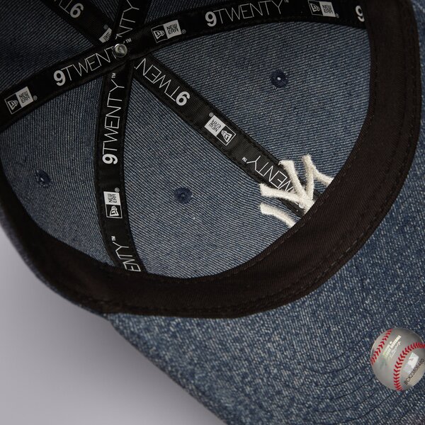 Sieviešu cepure ar nagu NEW ERA CEPURE WMNS ACID DENIM 920 NYY NEW YORK YANKEES 60595375 krāsa tumši zila