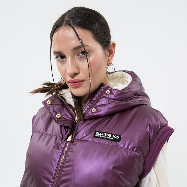 Sieviešu veste ELLESSE BEZ sgp15852300 krāsa violeta