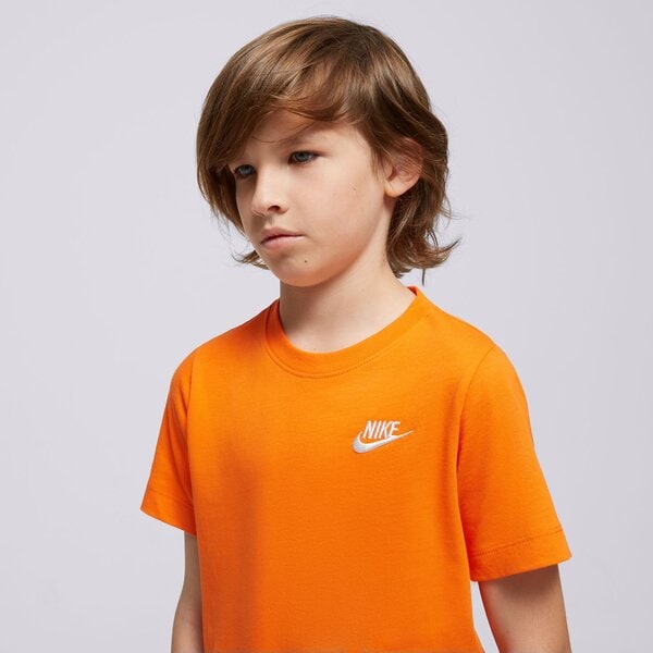 T krekli bērniem NIKE T-KREKLS SPORTSWEAR BOY ar5254-819 krāsa oranža