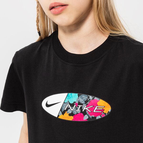 T krekli bērniem NIKE T-SHIRT G NSW TEE DPTL RTL GIRL do1329-010 krāsa melna