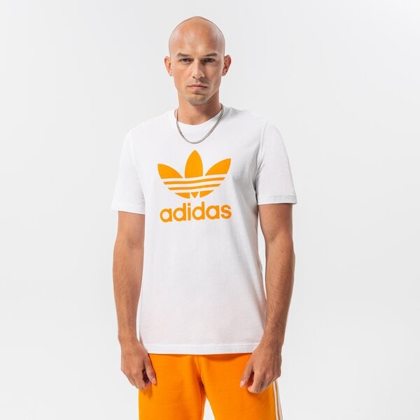 Vīriešu t krekli ADIDAS T-SHIRT TREFOIL he9510 krāsa balta