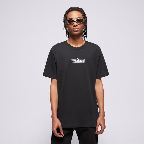Vīriešu t krekli NIKE T-SHIRT M NSW TEE CLUB SSNL 2 SU25 hj0730-010 krāsa melna