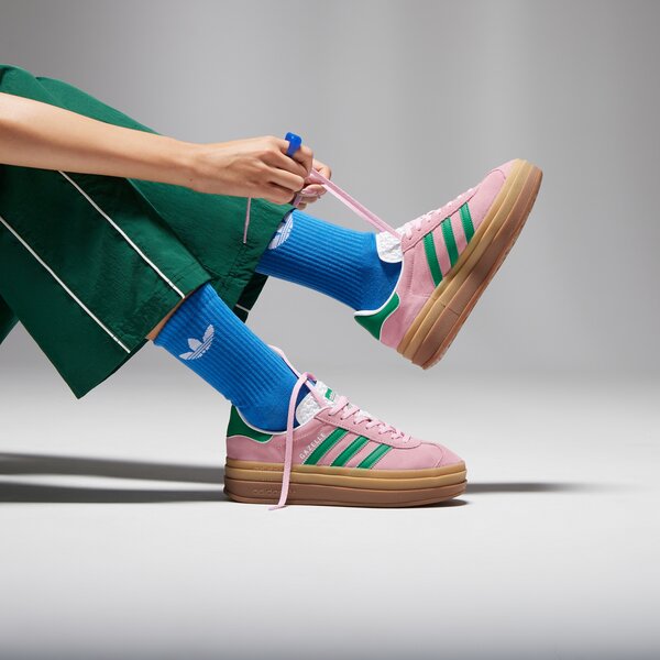 Sporta apavi sievietēm ADIDAS GAZELLE BOLD W ie0420 krāsa rozā