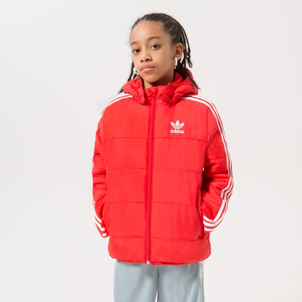 Virsjakas bērniem ADIDAS JAKA PADDED JACKET GIRL hk0387 krāsa sarkana