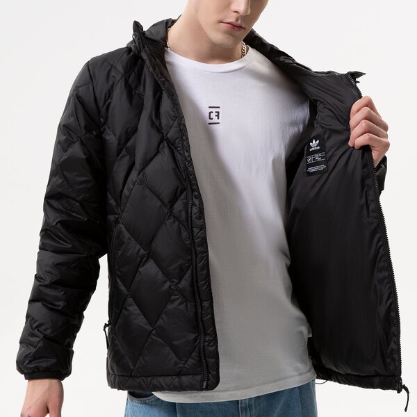 Ziemas jaka vīriešiem ADIDAS JAKA ZIEMAS DOWN QUILT PUFF hl9205 krāsa melna