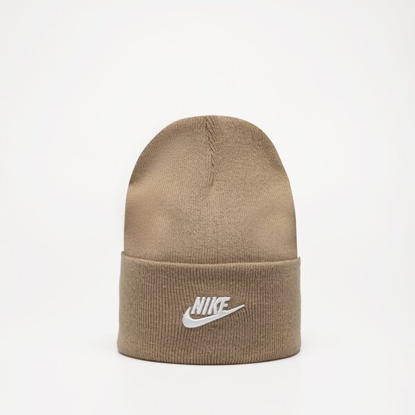 Sieviešu ziemas cepure NIKE CEPURE U NK PEAK BEANIE TC FUT L fb6528-247 krāsa bēša