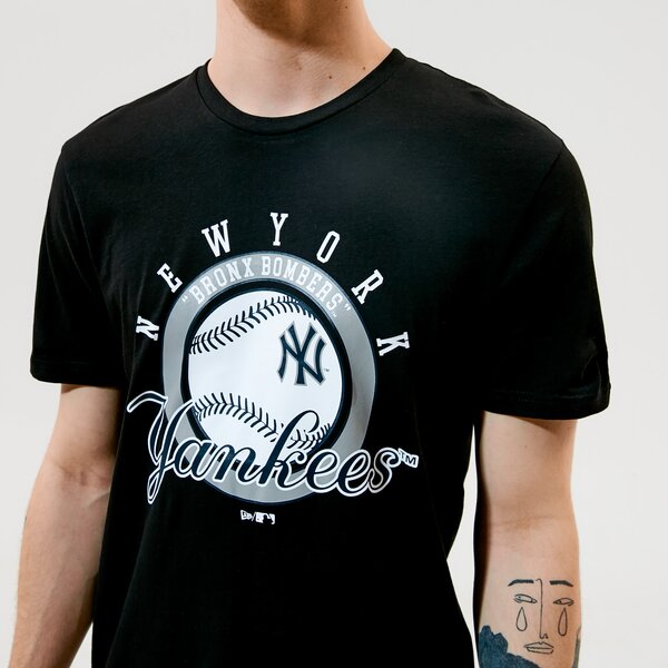 Vīriešu t krekli NEW ERA T-KREKLS MLB GRAPHIC TEE NY YAN BLK 12835844 krāsa melna