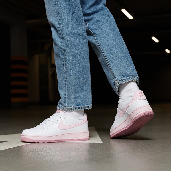 Sporta apavi bērniem NIKE AIR FORCE 1 BG ct3839-107 krāsa balta