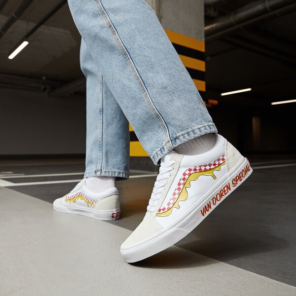 Sporta apavi vīriešiem VANS UA OLD SKOOL vn0a5krsw001 krāsa balta