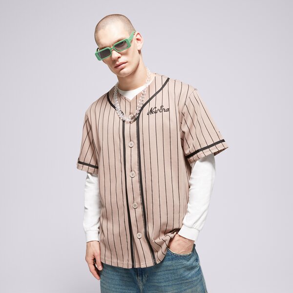 Vīriešu t krekli NEW ERA T-SHIRT NE PINSTRIPE JERSEY NONE 60435421 krāsa bēša