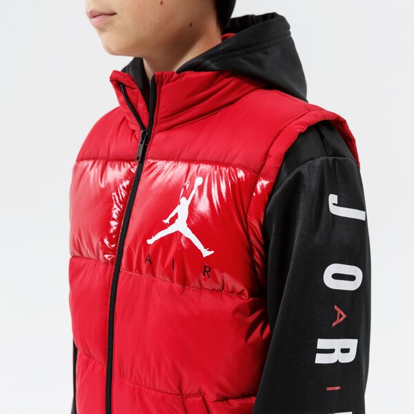 Virsjakas bērniem JORDAN JAKA JORDAN 2 FER JACKET BOY 95a625-r78 krāsa sarkana