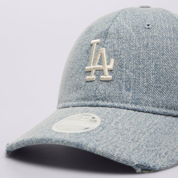 Sieviešu cepure ar nagu NEW ERA CEPURE WMNS ACID DENIM 920 LA DODGERS LOS ANGELES DO 60595376 krāsa zila